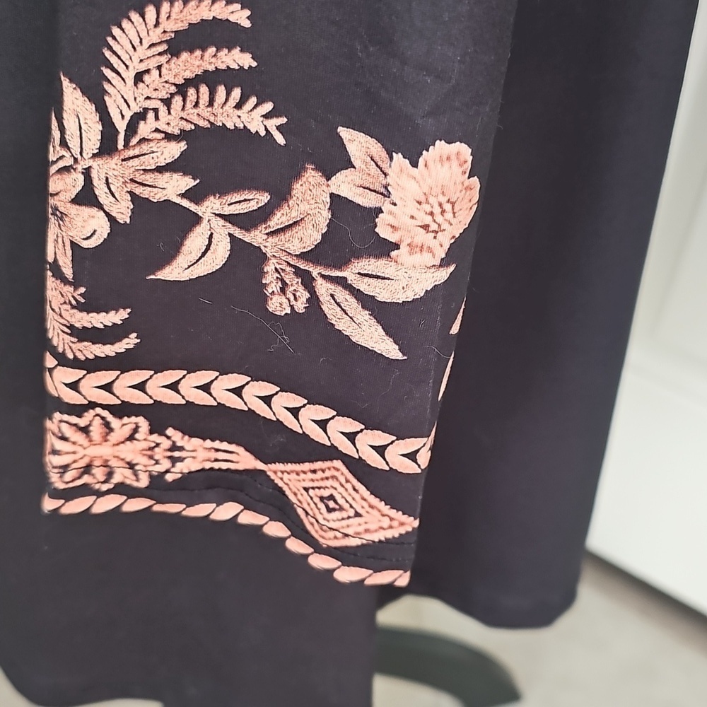 NWOT Zagros Lightweight Retro Long Sleeved Open Paisley Cardigan Small - Picture 11 of 12
